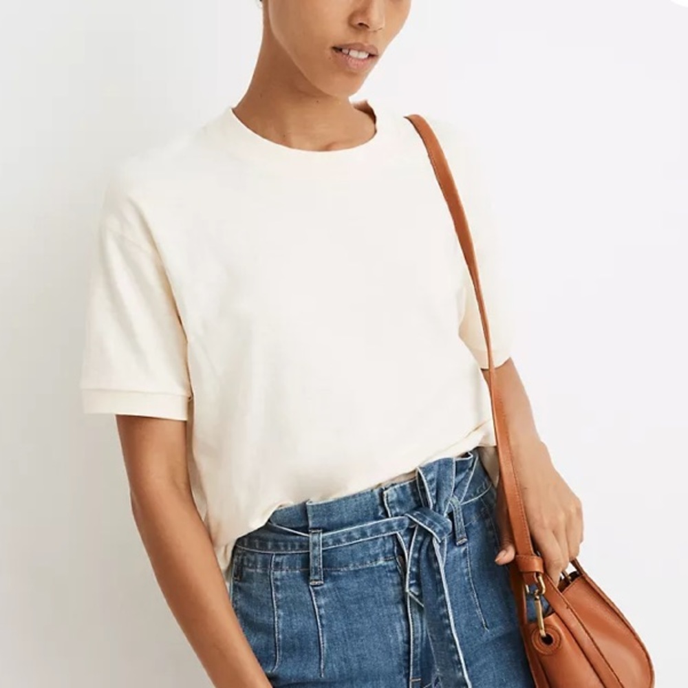 Madewell Cropped Boxy Tee